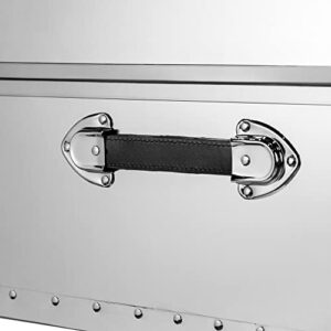 DormCo Smooth Steel Standard Size Trunk - USA Made