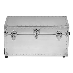 DormCo Smooth Steel Standard Size Trunk - USA Made