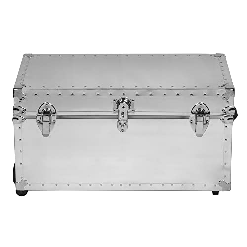 DormCo Smooth Steel Standard Size Trunk - USA Made