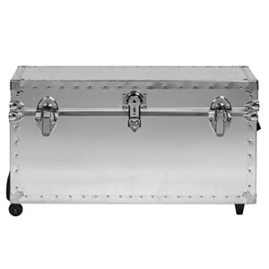 DormCo Smooth Steel Standard Size Trunk - USA Made