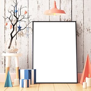 Lockways Magnetic Dry Erase White Board, 36" x 24" Whiteboard, Black Aluminium Framed Presentation Memo Board for School, Home, Office