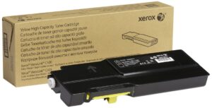 genuine xerox yellow high capacity toner-cartridge (106r03513) - 4,800 pages for use in versalink c400/c405