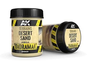 ak-interactive diorama effects 8020 desert sand terrain 250ml