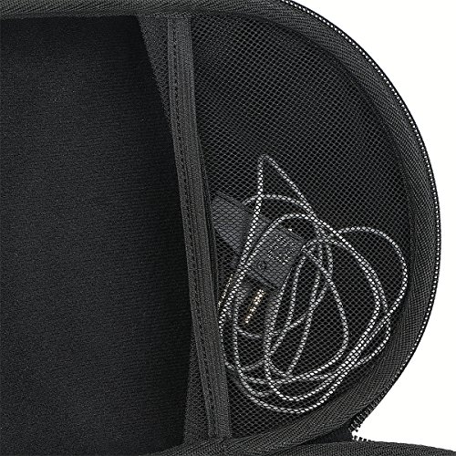 Khanka Hard Case Replacement for Audio-Technica Professional Studio Monitor Headphones Headset Headphone (black2)