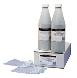 made in usa toner compatible replacement for oce 9400, 9600, tds300, tds400, tds450, tds600, b4, b5 (black, 2 pack)