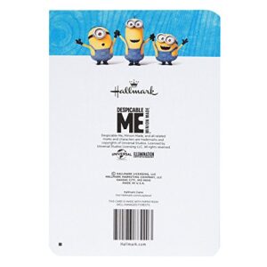 Hallmark Birthday Card for Kids (Minions, Stickers Included)