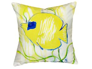 betsy drake nc673 throw pillow, 18 inches x 18 inches, multi