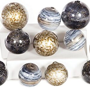 Knox and Harrison Set of 12 Decorative Hand Blown Glass Spheres