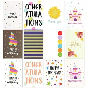 Best Paper Greetings 48-Count Greeting Cards Assortment Box Set for All Occasions, Envelopes Included, Blank Inside, for Birthday Congratulations Thank You