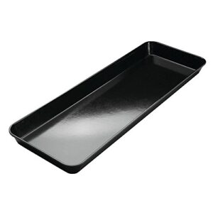 hubert® black fiberglass merchandising tray - 30" l x 10 3/4" w x 2" h