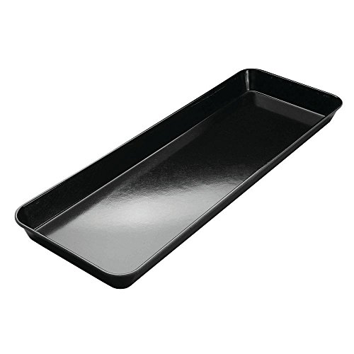 HUBERT® Black Fiberglass Merchandising Tray - 30" L x 10 3/4" W x 2" H