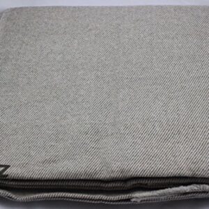 Handicraft Mart Himalayan Extra Large Cashmere Throw,Natural Cashmere Blanket 90" x 108",Hand Made in Nepal … (Light Brown)