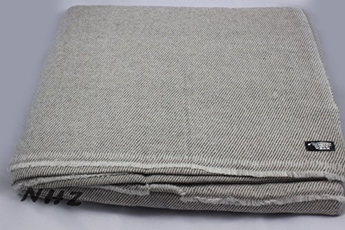 Handicraft Mart Himalayan Extra Large Cashmere Throw,Natural Cashmere Blanket 90" x 108",Hand Made in Nepal … (Light Brown)