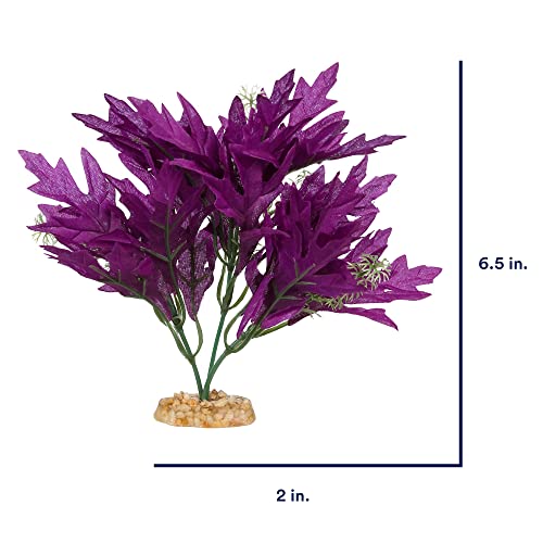 imagitarium Purple Bunch Silk Aquarium Plant