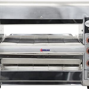 Omcan 11387 Conveyor Commercial Restaurant Counter Top Pizza Baking Oven TS7000