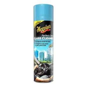 meguiar's g190719 perfect clarity glass cleaner, 19 oz