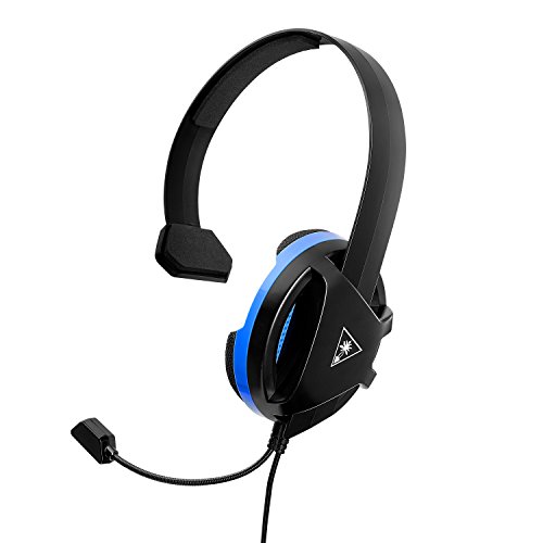 Turtle Beach Recon Chat PlayStation Headset – PS5, PS4, Xbox Series X, Xbox Series S, Xbox One, Nintendo Switch, Mobile, & PC with 3.5mm – Glasses Friendly, High-Sensitivity Mic - Black