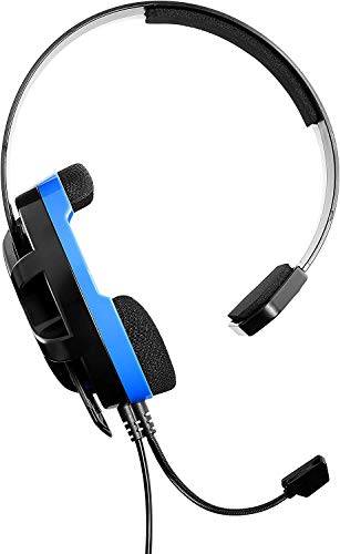 Turtle Beach Recon Chat PlayStation Headset – PS5, PS4, Xbox Series X, Xbox Series S, Xbox One, Nintendo Switch, Mobile, & PC with 3.5mm – Glasses Friendly, High-Sensitivity Mic - Black