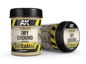 aki diorama effects - dry ground terrain 250ml
