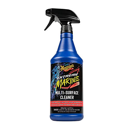 Meguiar's M180332 Extreme Marine Multi-Surface Cleaner - 32 Oz Spray Bottle