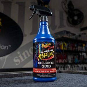 Meguiar's M180332 Extreme Marine Multi-Surface Cleaner - 32 Oz Spray Bottle