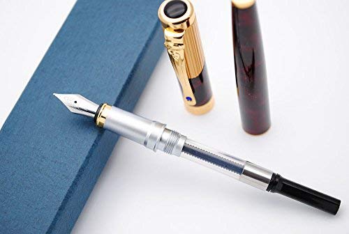 JINHAO 9009 Agate Red Fountain Pen M Nib