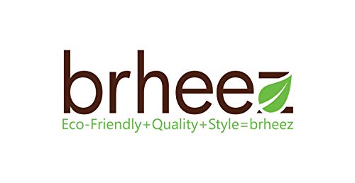 brheez 6 in Disposable Plates Paper Plates Alternative Compostable Plates Heavy Duty [Pack of 60] Eco-Friendly 100% Plant Fiber Biodegradable