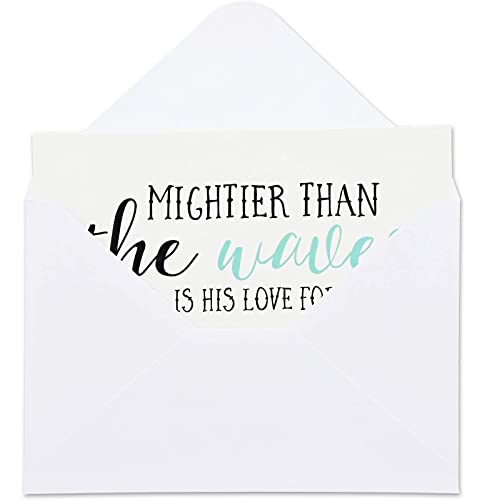 48 Pack Christian Greeting Cards with Envelopes, Inspirational Note Cards with Scripture Bible Verses for Encouragement, Motivation, Confirmation Cards Bulk (4x6 In)