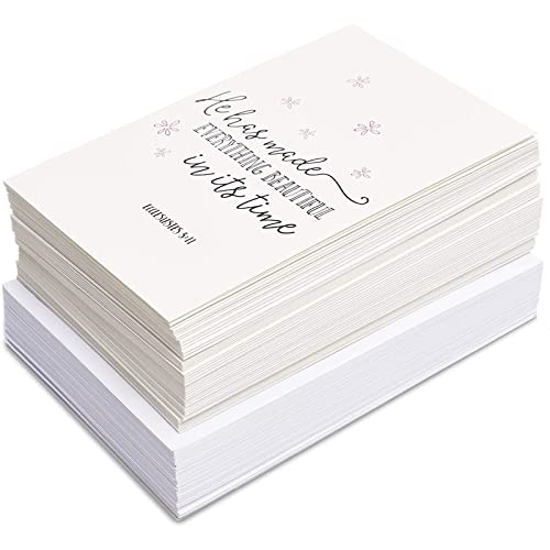 48 Pack Christian Greeting Cards with Envelopes, Inspirational Note Cards with Scripture Bible Verses for Encouragement, Motivation, Confirmation Cards Bulk (4x6 In)