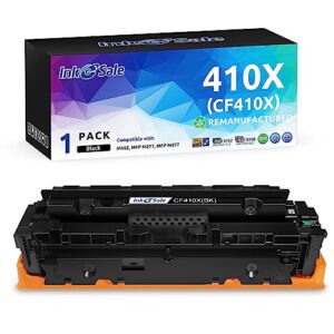 ink e-sale 1pk remanufactured cf410x toner cartridge replacement for hp 410x cf410x high yield 1-pack black toner ink for hp pro mfp m477fdn m477fdw m477fnw m452dn m452dw m452nw m377dw printer