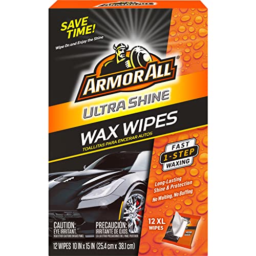 Armor All Ultra Shine Wax Wipes (12 Count)