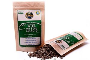 wool pellets water holding organic fertilizer