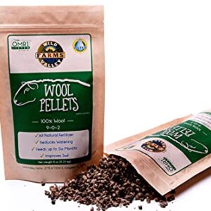 Wool Pellets Water Holding Organic Fertilizer