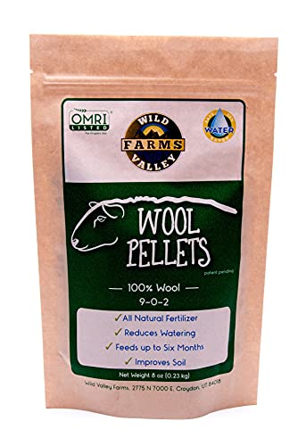 Wool Pellets Water Holding Organic Fertilizer