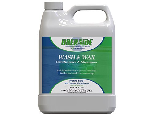 H8eraide Car Wash and Wax 32oz - Patented Technology Provides Deep Cleaning Car Wash Soap and Wax