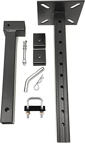 MAXXHAUL 80356 Hitch Mount Vise Plate/Holder (with Adjustable Height)