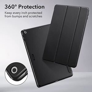 ESR Yippee Trifold Smart Case for iPad 9.7 2018/2017 [A1822, A1823,A1893,A1954](Not for iPad 10.2), Lightweight Smart Cover with Auto Sleep/Wake, Hard Back Cover for iPad 5th/6th Gen ,Black