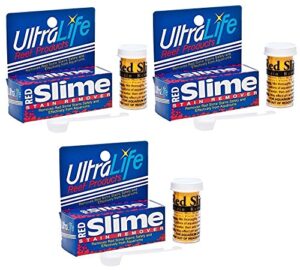 red slime (3 packs) ultralife reef products, stain remover.71 ounce