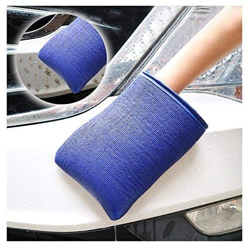 JIANFA Clay Mitt, Clay Bar Mitt for Car Detailing, Medium Grade Auto Magic Wash Mitt, Scratch-Free and Paint Safe, for Cleaning Polishing Detailing Cars Paint, Glass, Wheels