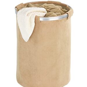 WENKO 62086100 Cordoba Basket, Sorter with Lid, Bin, Beige Laundry Hamper