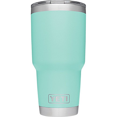 YETI Rambler 30 oz Stainless Steel Vacuum Insulated Tumbler with Lid, Seafoam