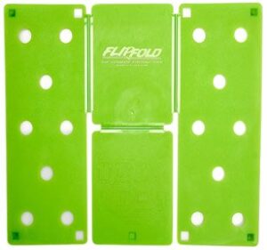 flipfold shirt & laundry folder- adult green