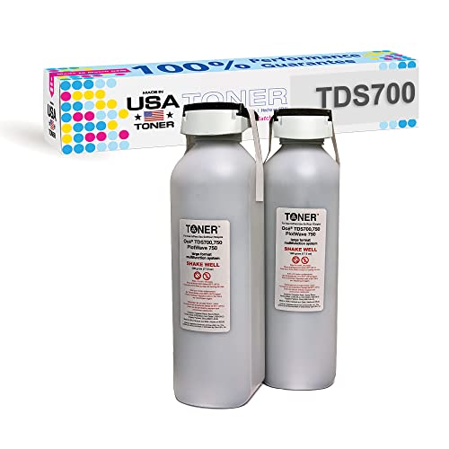 MADE IN USA TONER Compatible Replacement for Oce TDS 700, TDS 750, Plotwave 750 Toner, (Black, 2 Pack)