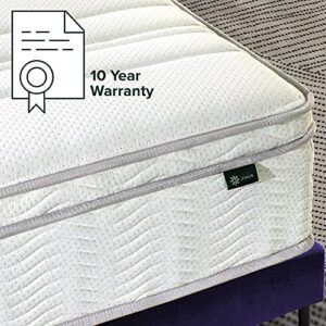 Zinus 12 Inch Foam and SpringMattress / CertiPUR-US Certified Foams /Mattress-in-a-Box, Full