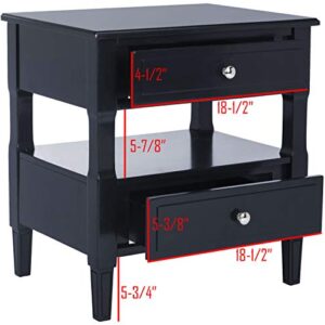 Safavieh Jenson Night Stand Normal Navy