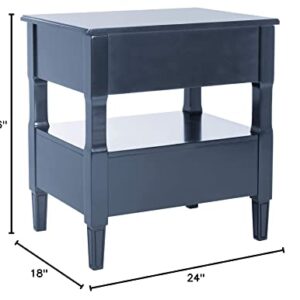 Safavieh Jenson Night Stand Normal Navy