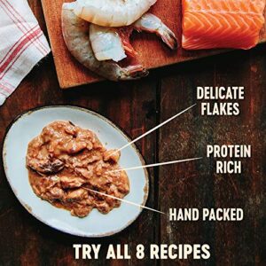 Wellness CORE Grain-Free Signature Selects Wet Cat Food, Natural Protein-Rich Recipe, Made with Real Flaked Tuna & Salmon, 5.3oz Cans (Pack of 12)