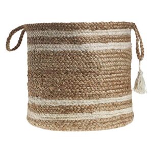 lr home - baske16017nbh017h montego storage basket, 17", natural jute