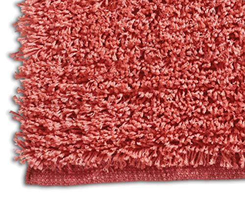 Chesapeake Microfiber Coral Shag Area Rug (5'x7')