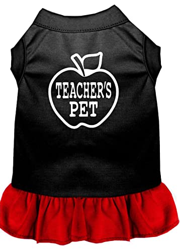 Mirage Pet Products 57-51 XXLBPBPK Pink Teachers Pet Screen Print Dress Black with Bright, XX-Large